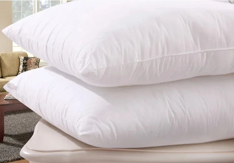 Classic Cotton Pillow Inserts - Soft, Durable, and Available in 6 Sizes