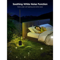 Smart LED Floor Lamp with Bluetooth Speaker, 2100 Lumens, Alexa Compatible, 16 Million Colors, White Noise