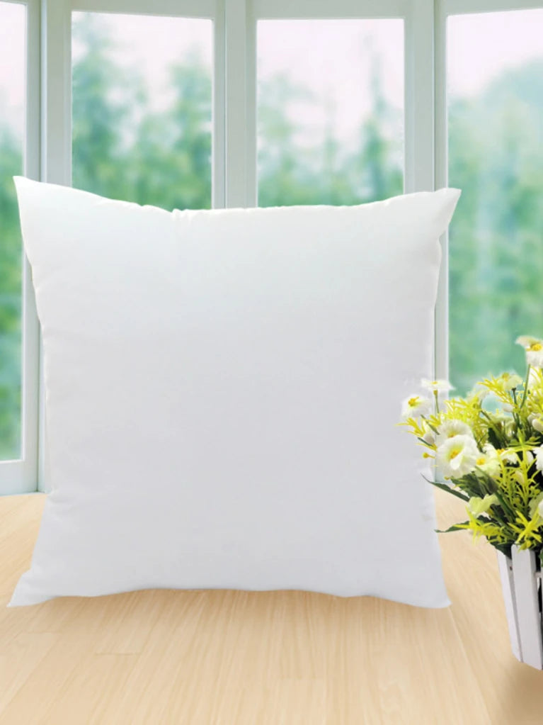 Classic Cotton Pillow Inserts - Soft, Durable, and Available in 6 Sizes