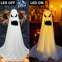 Standing Ghost Halloween Decoration – Spooky Yard & Gate Decor (Multiple Styles & Sizes, Sold Separately)