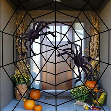 Light-Up Halloween Spider Decoration – Indoor & Outdoor Spooky Decor (Available in Multiple Sizes)