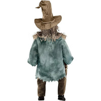 4.5ft Sitting Scarecrow Halloween Prop – Spooky Candy Holder for Yard or Indoor Decor