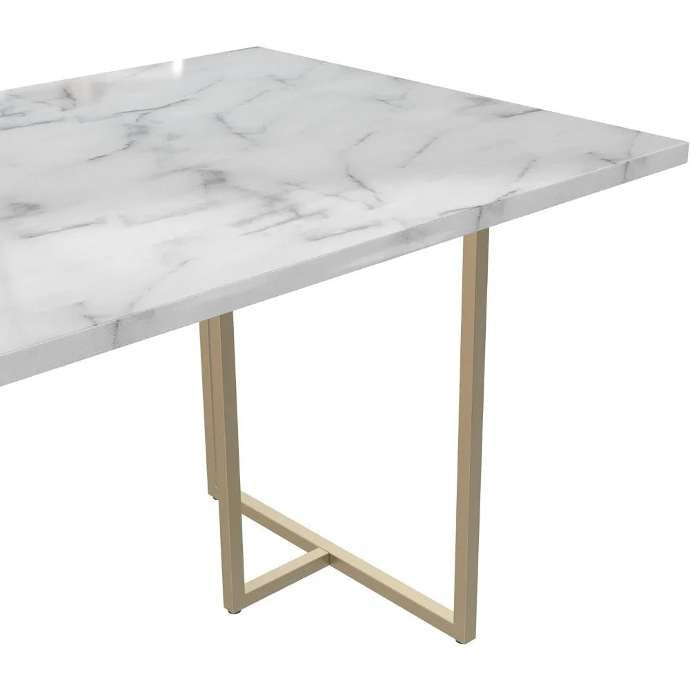 Dining Table - Faux Marble