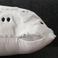 Halloween Ghost Pillow Cover – 18”x18” Spooky Ghostly Charm for Festive Decor