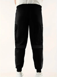 JUMP Blk & Wht Strap Pant