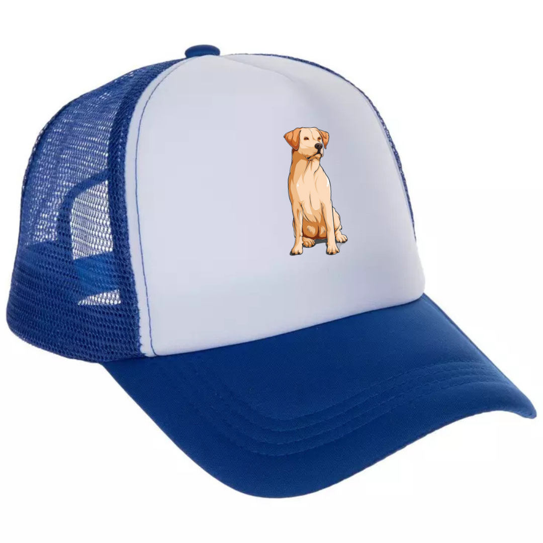 Yellow Silly Lab Trucker Hat - Customizable