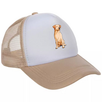 Yellow Silly Lab Trucker Hat - Customizable