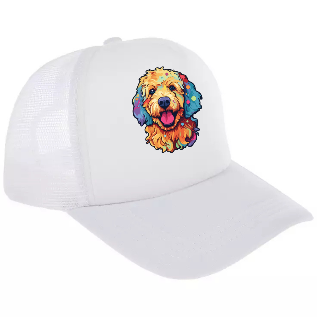 Doodle Boy Color Trucker Hat - Customizable