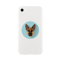 Shepherd Girl Blue iPhone Case