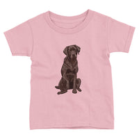 Cocoa Print Toddler Jersey T-Shirt | Rabbit Skins