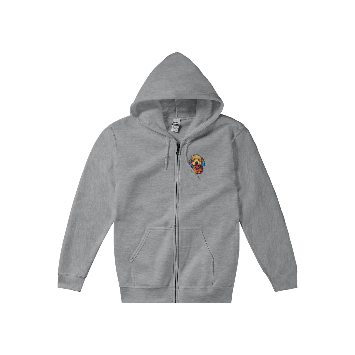 Doodle Boy Color Pop(sm) Zip Hoodie