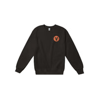 Shepherd Girl Orange Crewneck Sweatshirt