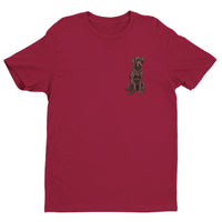 Cocoa Printed Men's Fitted T-Shirt