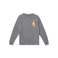 Max Printed Premium Crewneck Sweatshirt