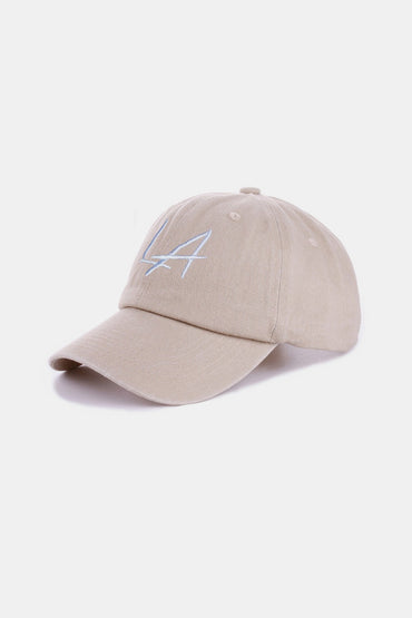 Embroidered City Baseball Cap – Adjustable Washed Cotton Hat