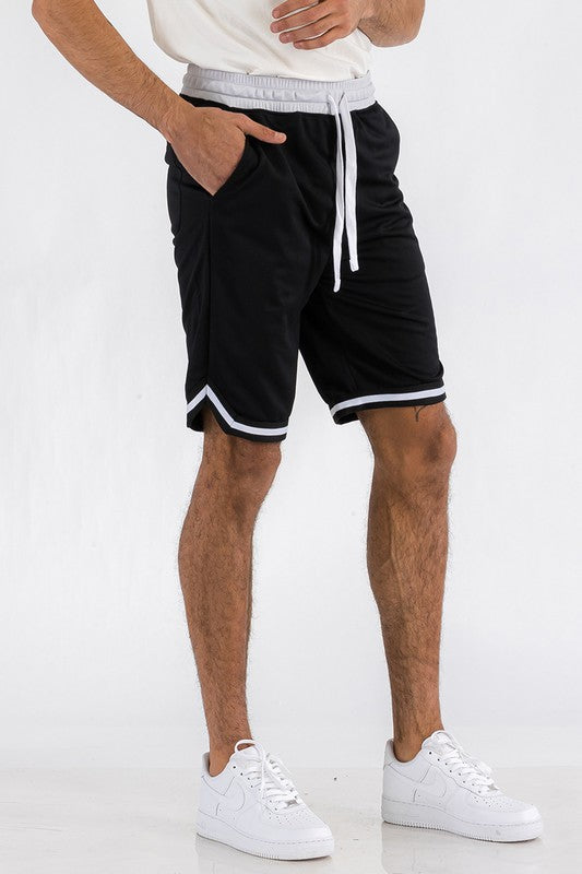 Basketball Stripe Shorts