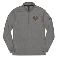 Adidas Embroidered Color Silly Lab Quarter Zip Pullover