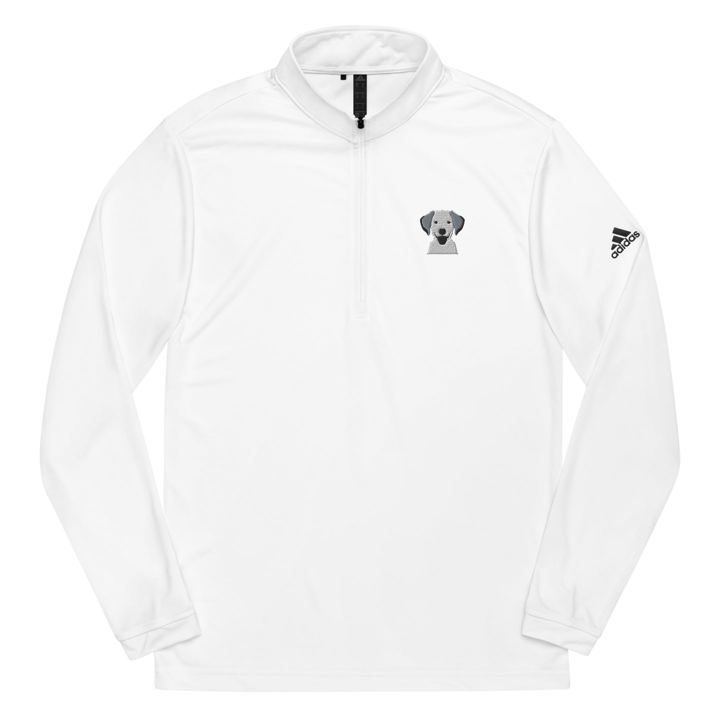 Adidas Embroidered Classic Silly Lab Quarter Zip Pullover