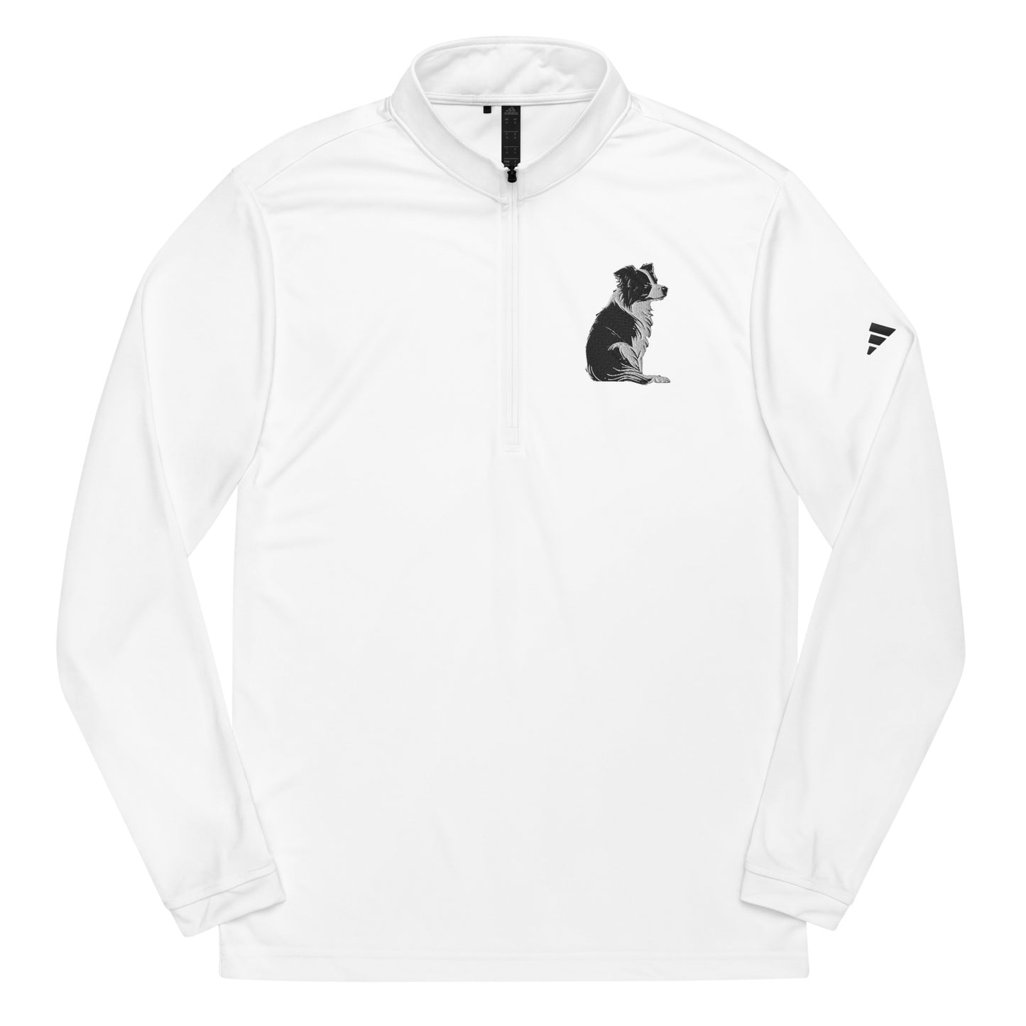 Adidas Collie Craze Girl Embroidered Quarter zip pullover