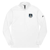 Adidas Collie Craze Happy Blue Embroidered Quarter zip pullover