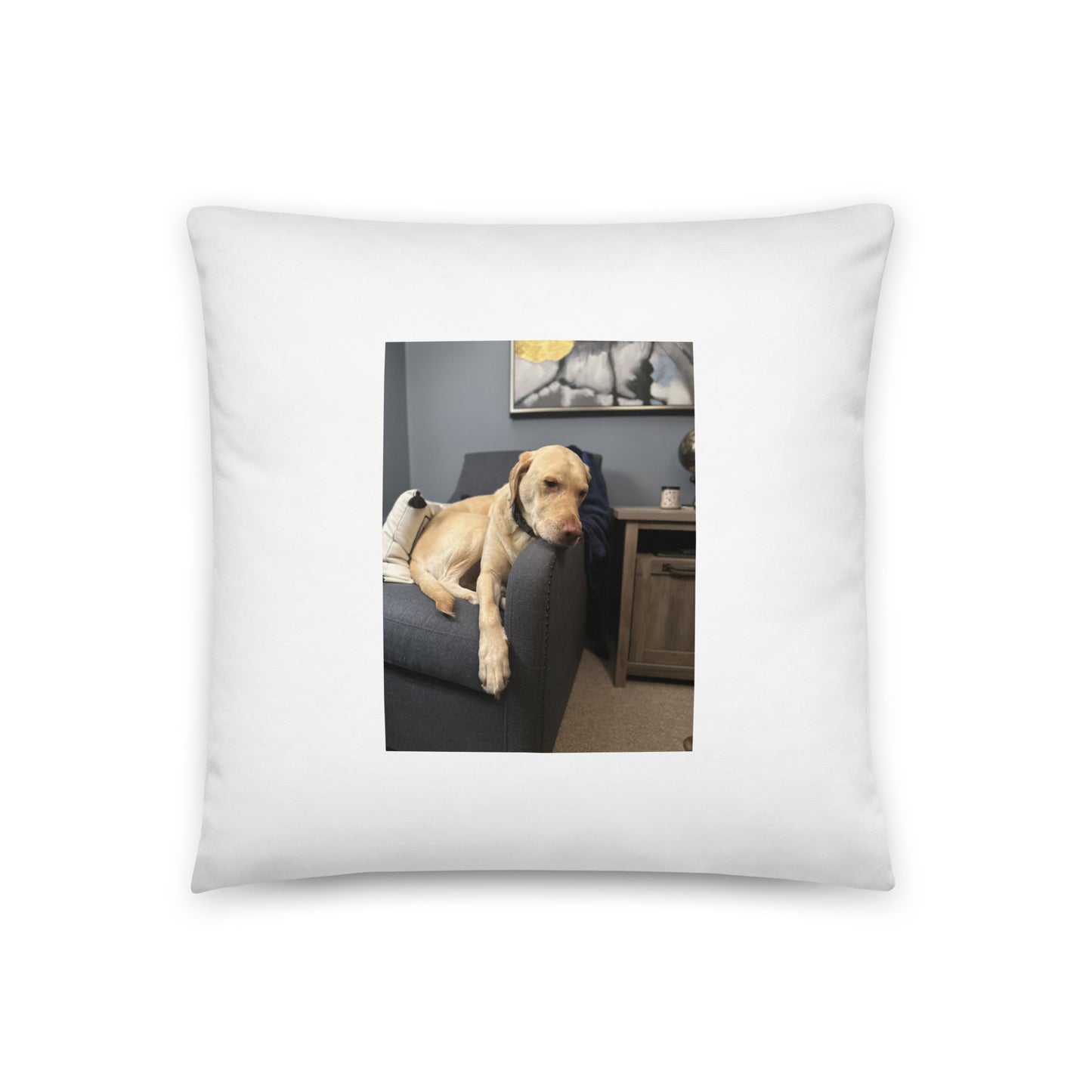 Special Edition Silly Lab Office Days Featuring Inspiration MAX Throw Pillow