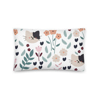 Pretty Kitty Throw Pillow