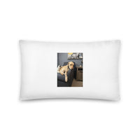 Special Edition Silly Lab Office Days Featuring Inspiration MAX Throw Pillow