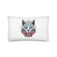 Slayer Kitty Throw Pillow