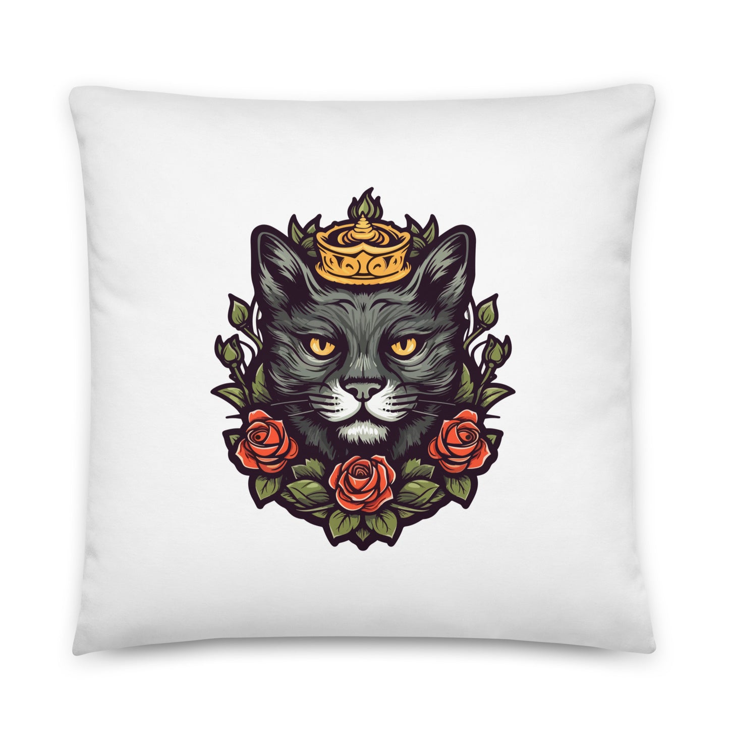 Jungle Cat Throw Pillow