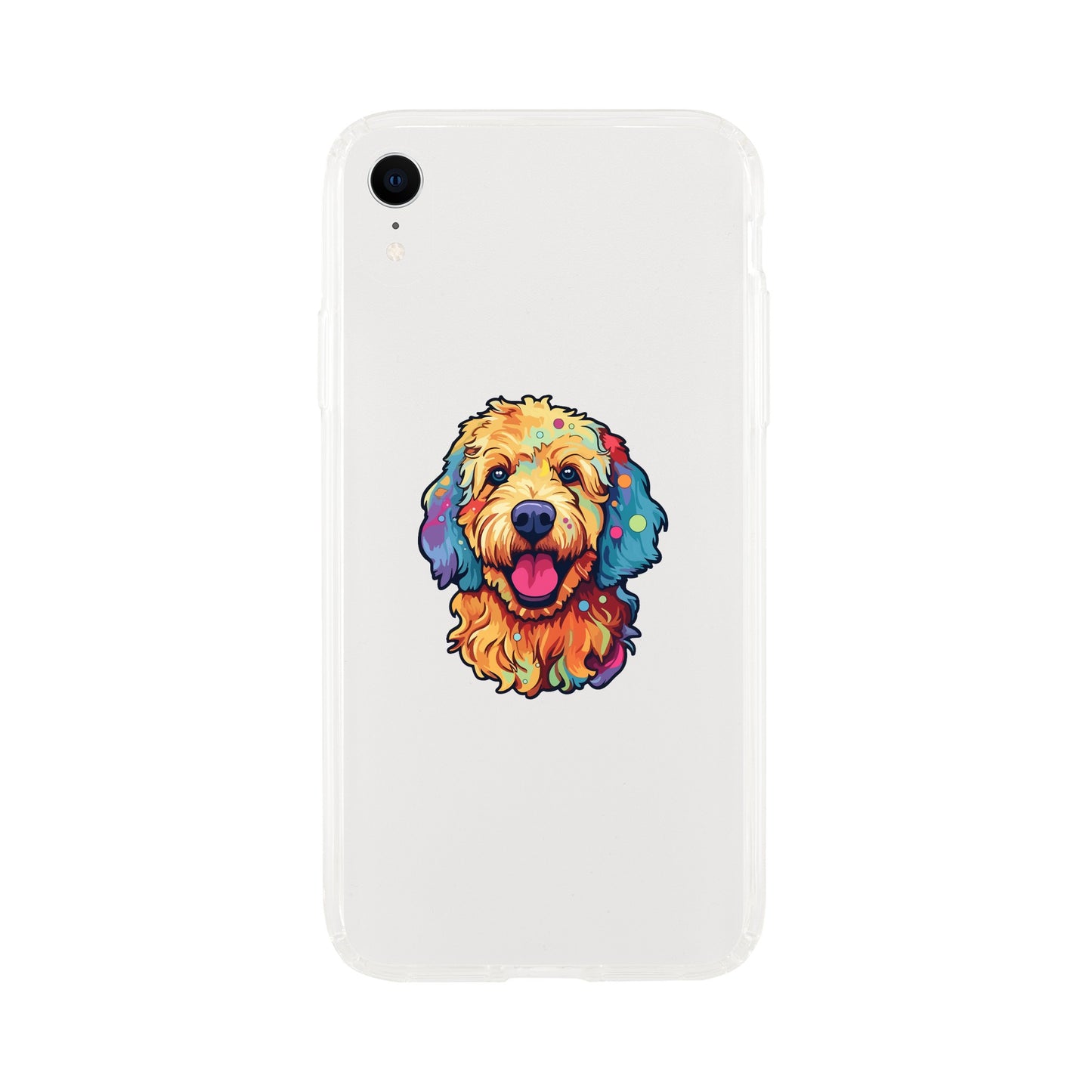 Doodle Boy Color Pop Clear Case for iPhone