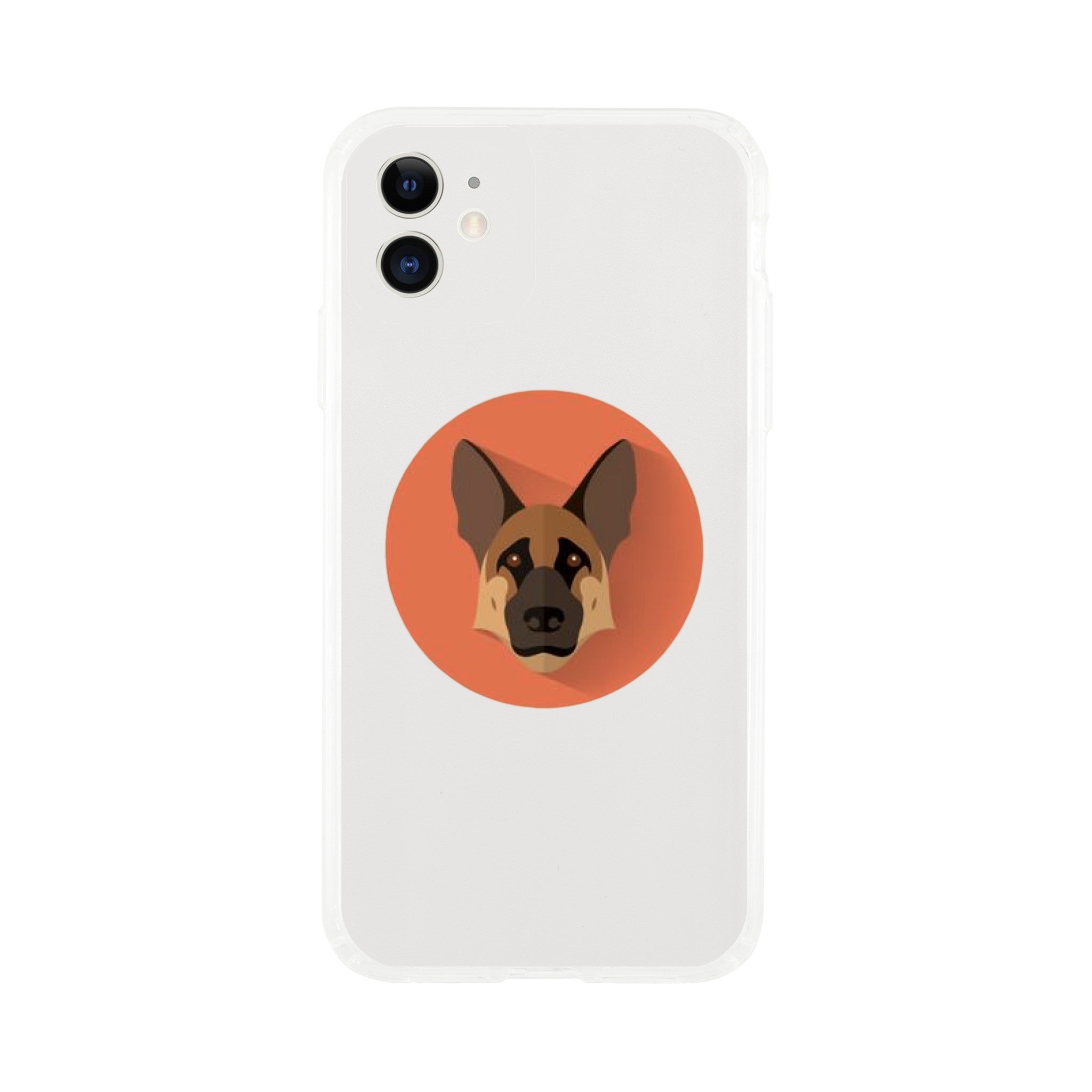 Shepherd Girl Orange iPhone Case