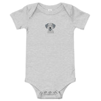 Embroidered Classic Silly Lab Baby One Piece