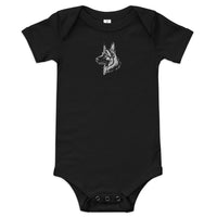 Embroidered Classic Shepherd Girl Baby One Piece