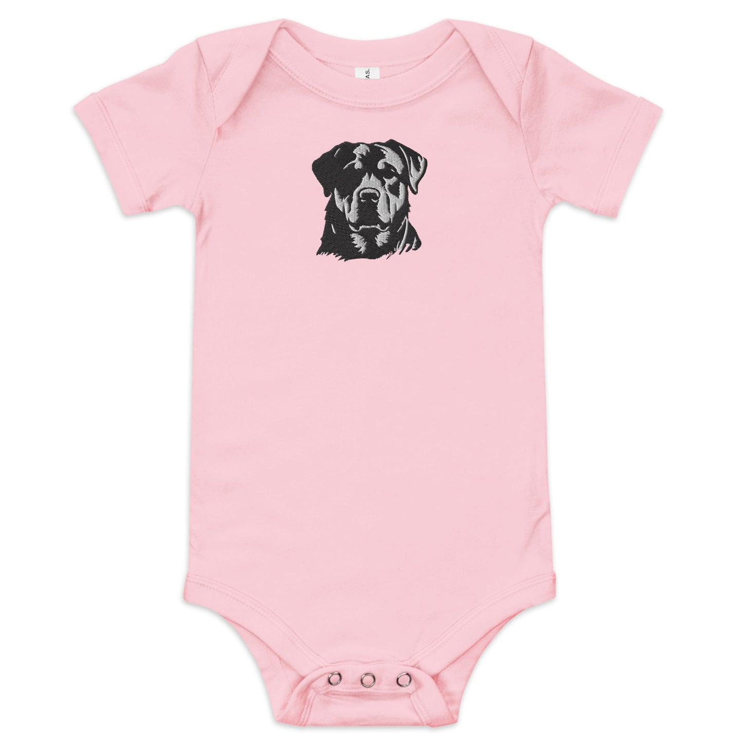 Embroidered Classic Rottie Baby One Piece