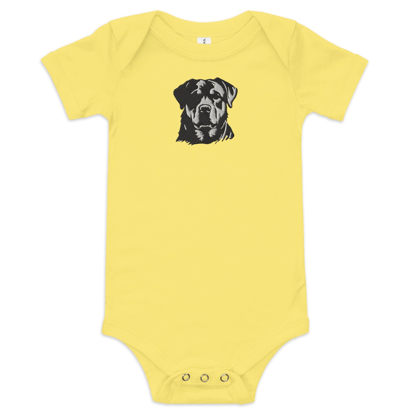 Embroidered Classic Rottie Baby One Piece