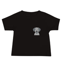 Embroidered Classic Silly Lab Baby Jersey Short Sleeve Tee