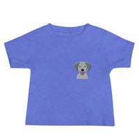 Embroidered Classic Silly Lab Baby Jersey Short Sleeve Tee