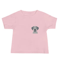 Embroidered Classic Silly Lab Baby Jersey Short Sleeve Tee