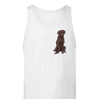 Cocoa Print Premium Tank Top