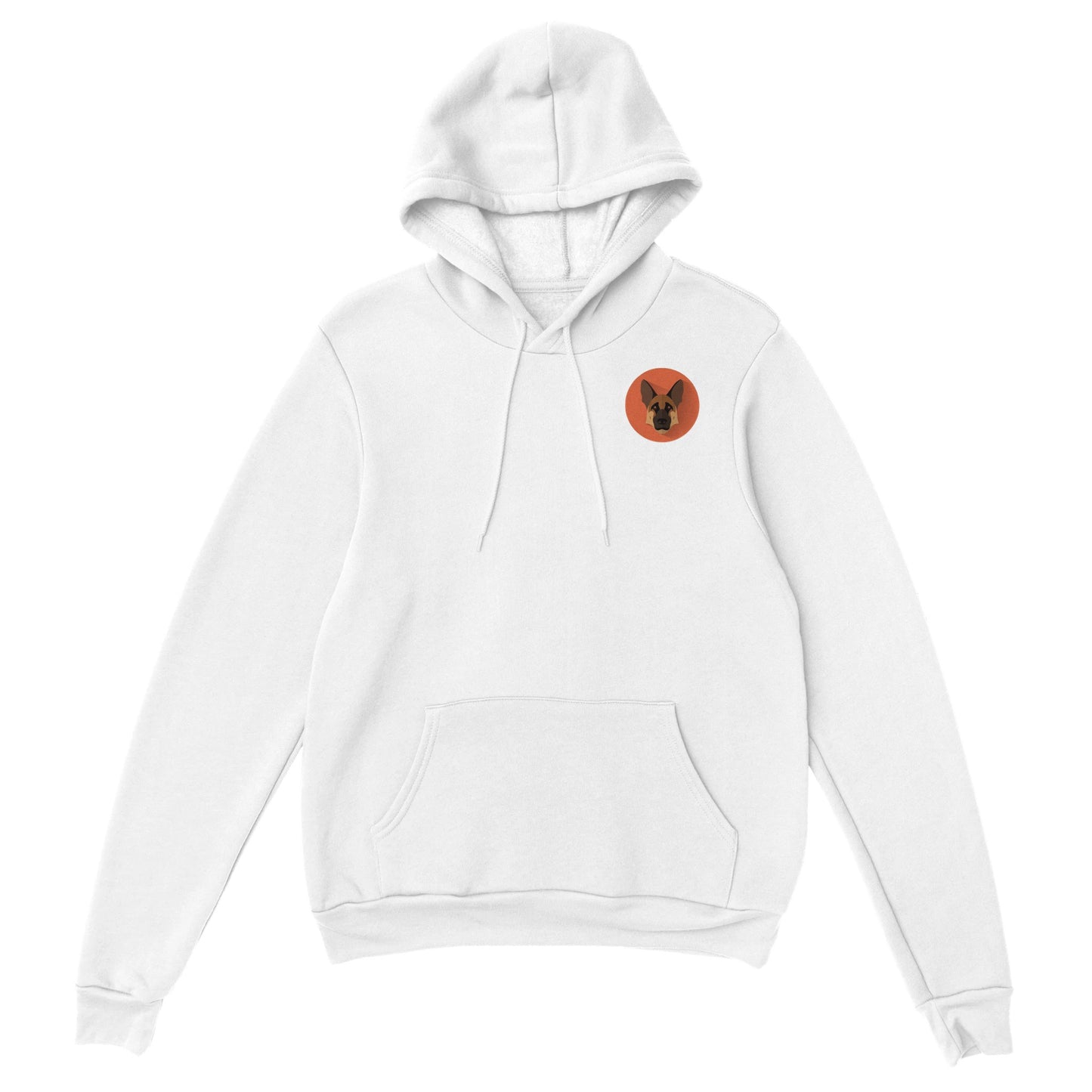 Shepherd Girl Orange Pullover Hoodie