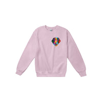 Color Silly Lab Printed Crewneck Sweatshirt