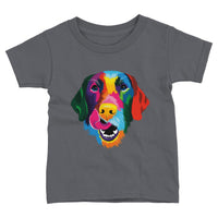 Color Silly Lab Toddler Jersey T-Shirt | Rabbit Skins