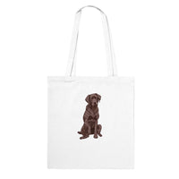 Cocoa Printed Tote Bag