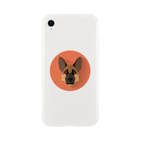 Shepherd Girl Orange iPhone Case