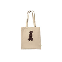 Cocoa Printed Tote Bag