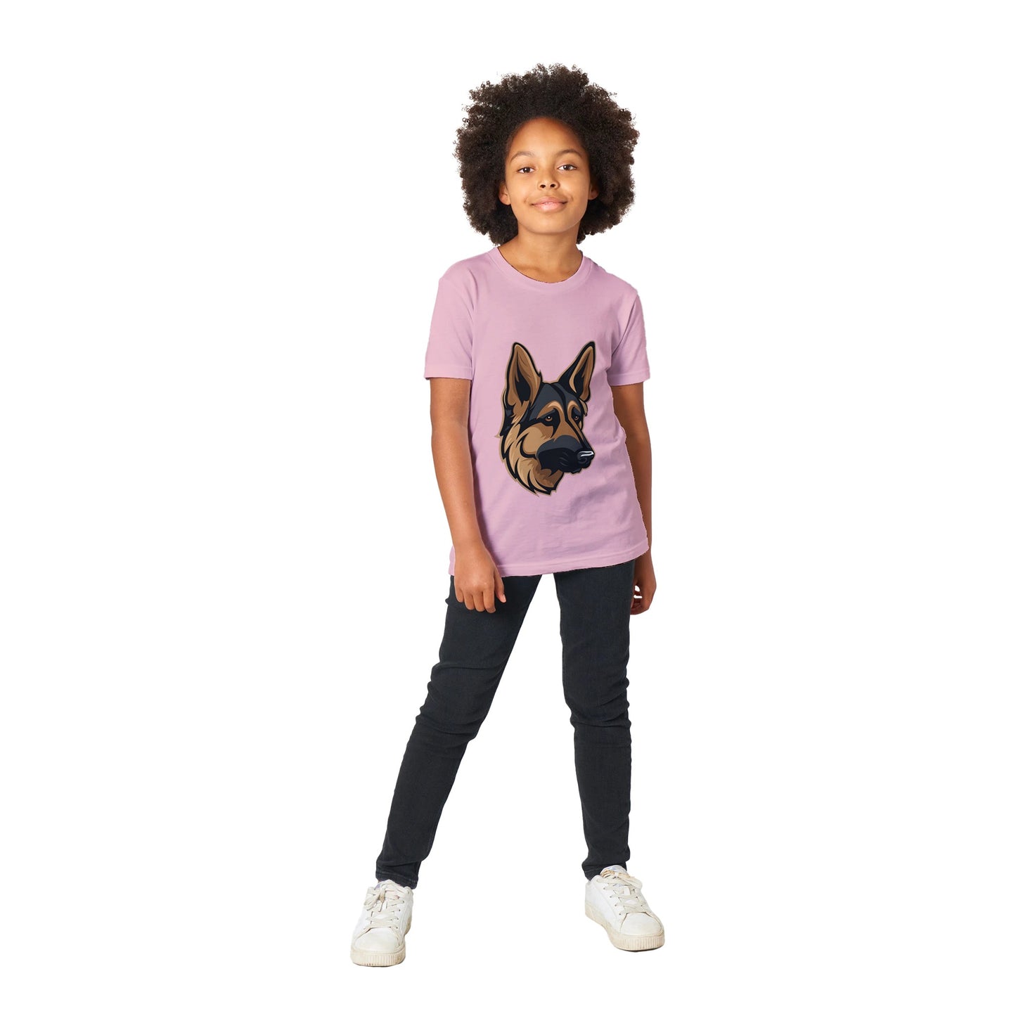 Shepherd Girl Color Pop Kid's T-Shirt