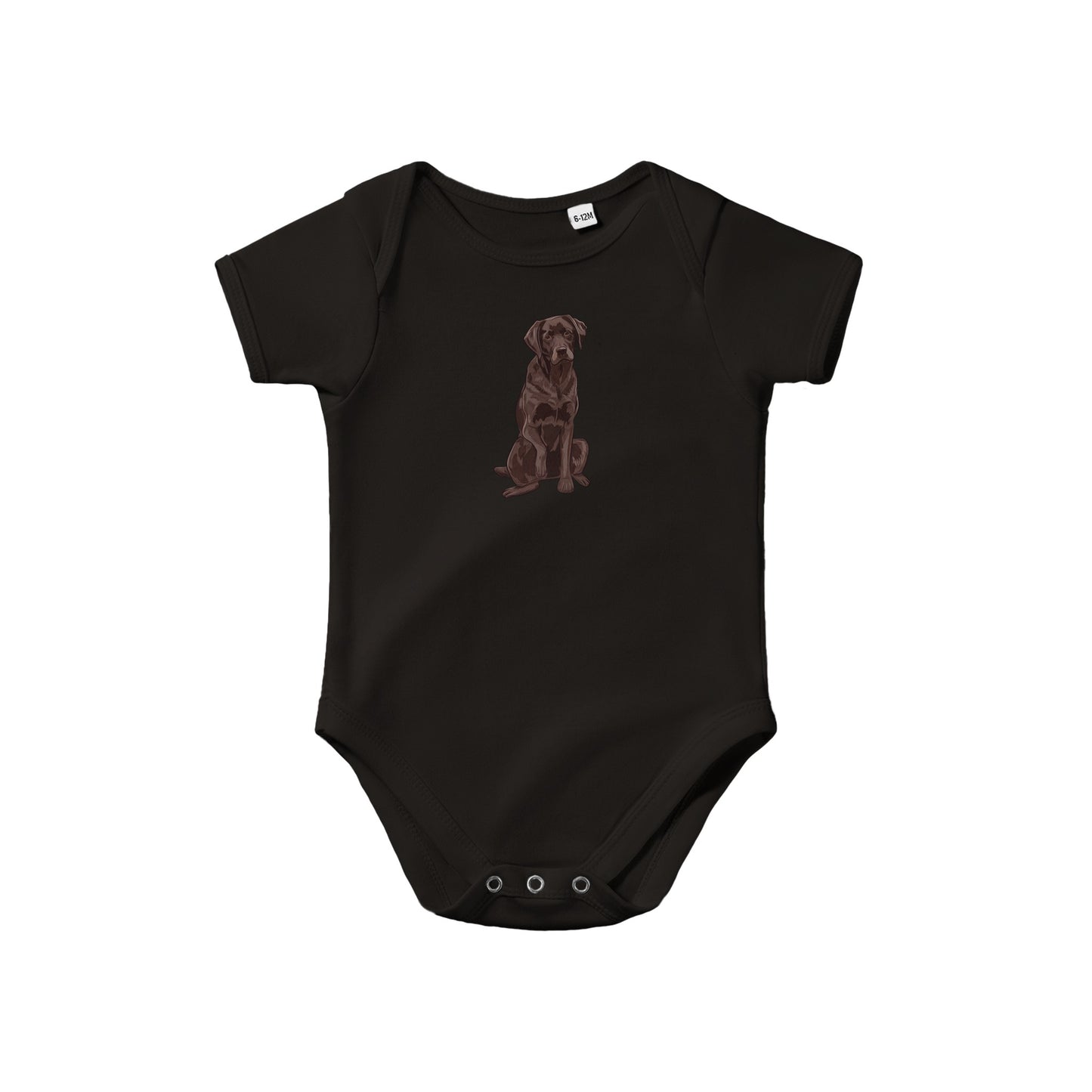 Cocoa rinted Baby Short Sleeve Bodysuit