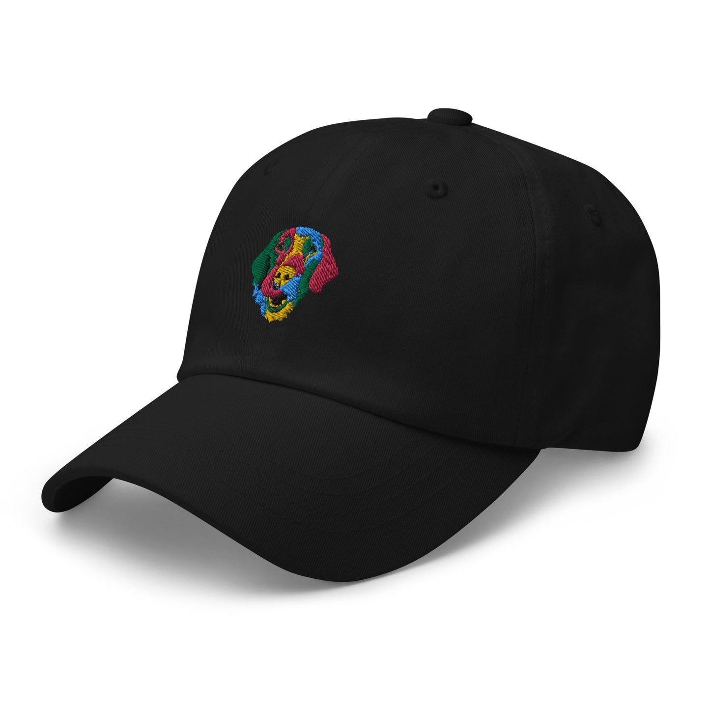 Embroidered Color Silly Lab Dad Hat