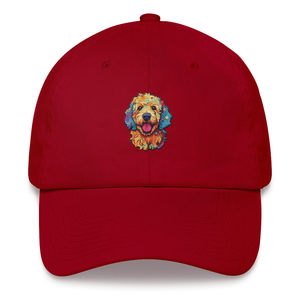 Doodle Boy Color Pop Embroidered Dad Hat