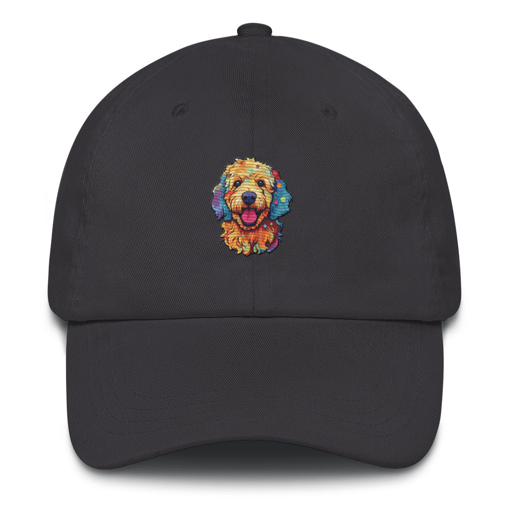 Doodle Boy Color Pop Embroidered Dad Hat